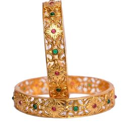 Luxury Gold Plated Pure Brass Bangles 2370-2100 Stylish Traditional Bangle-image-59
