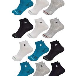 Sjeware Pack Of 12 Patterned Ankle-Length Socks-34