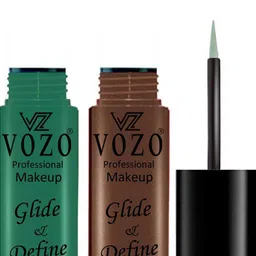 VOZO Set Of 3 Glide & Define Infusion Essential Liquid Eyeliner- 5ml Each- Shade- 02-05-06 image 2