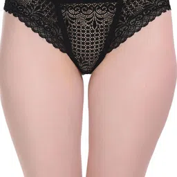 new blue eyes Lace Hipster Briefs-Fancy Panty_BLACK_S-image-89