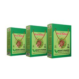 Prem Dulhan Set Of 3 Premium 5 Filter Cone Henna Mehendi Powder-1kg Each-4