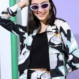 Tokyo Talkies Women Open Front Jacket-image-92