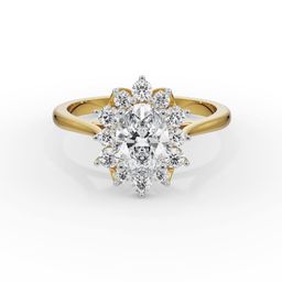 Emori Royal Oval Cut Diamond Ring-image-32