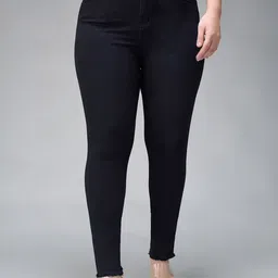 Miss Chase A+ Women Skinny Fit High-Rise Heavy Fade Jeans-image-57