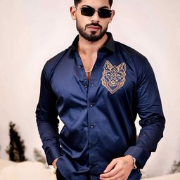 Foomer Men Standard Opaque Casual Shirt-image-81