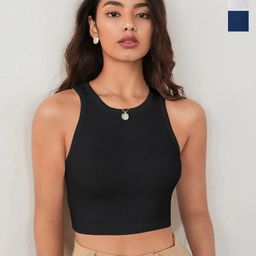 BAESD Women Pack of 3 Ribbed Tank Crop Top-picture-10