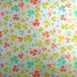 INDIAN ROYALS Red & Green Floral Printed Self-Adhesive & Durable Wall Sticker-image-85