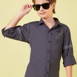 MashUp Boys Classic Opaque Casual Shirt-image-72