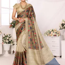 KALINI Leheriya Art Silk Leheriya Saree-16