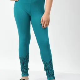 BAESD Girls Printed Cotton Ankle Length Leggings-image-61