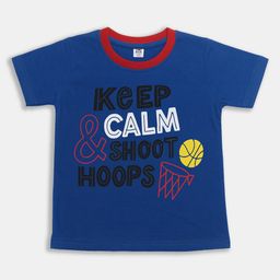 Here&Now X Game Begins Boys Typography Printed Pure Cotton T-shirt-picture-12