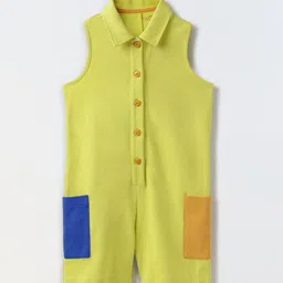 SPUNKIES Girls Cotton Basic Jumpsuit-image-50
