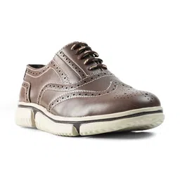 MONKSTORY Men Leather Brogues-35