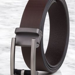 Metronaut Men Textured Leather Formal Belt-image-85