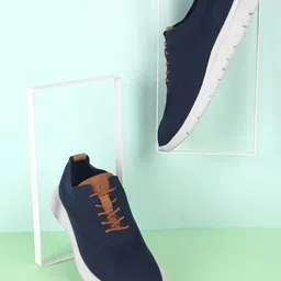 Mochi Men Woven Design Sneakers-image-78