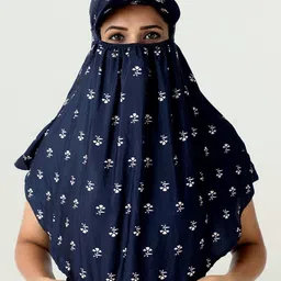 SHINE N SHOW Women Printed Innovative Scarf Cum Mask With Cap-picture-29