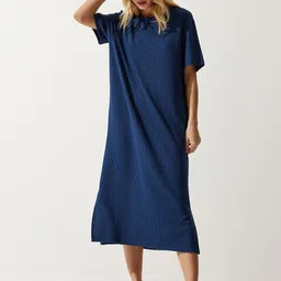 Happiness istanbul A-Line Midi Dress-image-75