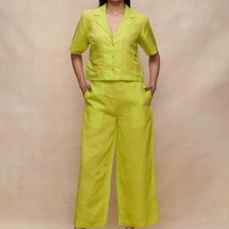 Gulabo by Abu Sandeep Women Relaxed Straight Leg Slim Fit Parallel Trousers-picture-36