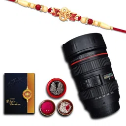 DeoDap Rakhi Combo With Roli Chawal Coin & Greeting Card-57