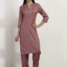 Rangriti Women Floral Printed Regular Kurta with Salwar-image-14