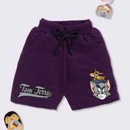 YK X Minute Mirth Boys Tom & Jerry Printed Cotton Shorts-picture-32