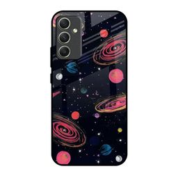QRIOH Galaxy In Dream Printed Samsung Galaxy A34 5G Silicone Back Case-image-7
