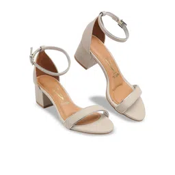 Vizzano Women Ankle Loop Block Heel Sandals-35