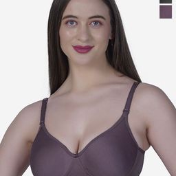 SHYAM SONS FLAIR Navya Pack Of 2 Full Coverage Lightly Padded Bra-image-75
