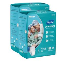 Dignity Set Of 2 Disposable Adult Diapers - L - 10 Pcs Each-image-75