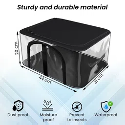 Kuber Industries Grey Set of 4 Regular Drawer Organiser Organisers image 4