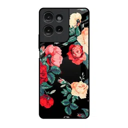 QRIOH Floral Bunch Printed Motorola G75 5G Impact Resistant Back Case-picture-51