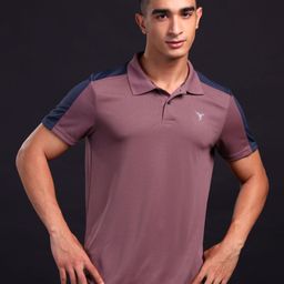 Technosport Men Colourblocked Polo Collar UPF50 T-shirt-picture-8