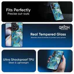 QRIOH Geometric Printed OnePlus 13T 5G Back Case Mobile Accessories image 3