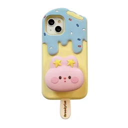 CASE CREATION Cartoon Characters Printed iPhone 15 Bumper Case Mobile Accessories-35