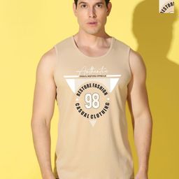 WOOSTRO Men Pack of 2 Typography Printed Applique Slim Fit T-shirt-image-44
