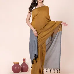 Durga Handlooms Woven Design Pure Cotton Saree-picture-15