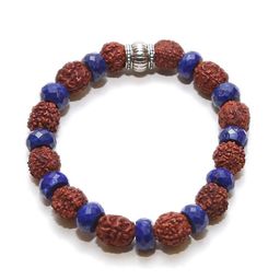 Divine souvenirs Unisex Artificial Beaded Elasticated Bracelet-picture-49