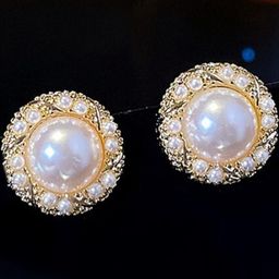 AKISON JEWELS Circular Studs Earrings-image-90