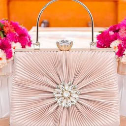 MISHA Embellished Box Clutch-image-9