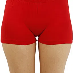 Diving Deep Cotton Boy Shorts Briefs Red Full Panty_3Full Panty_XXL-24