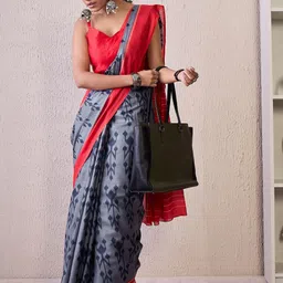 KALINI Women Ethnic Motifs Printed Bagru Saree-54
