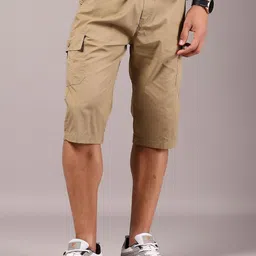 V-Mart Men Solid Mid-Rise Shorts-picture-41
