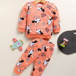 Annie Girls Printed Top with Pyjamas-picture-17