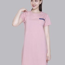 BAESD Lace Insert A-Line Dress-image-77