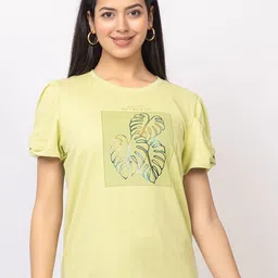 GFO Puff Sleeve Cotton Top-picture-10