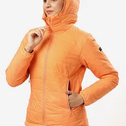FORCLAZ By Decathlon Women Hooded Solid Casual Padded Jacket-25