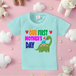 Babywish Kids Typography Printed Applique T-shirt-image-20