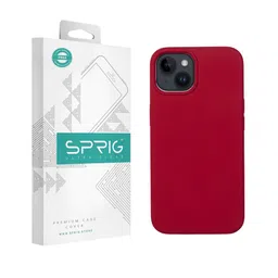 SPRIG Solid Printed iPhone 14 Plus Back Case Mobile Accessories-10