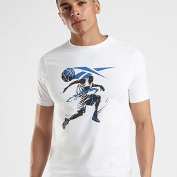 Reebok Active Graphic Printed Slim-Fit T-shirt-image-35
