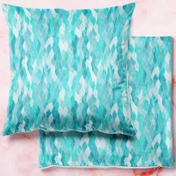 ArtzFolio Multicoloured Set of 2 Square Cushion Covers-image-43
